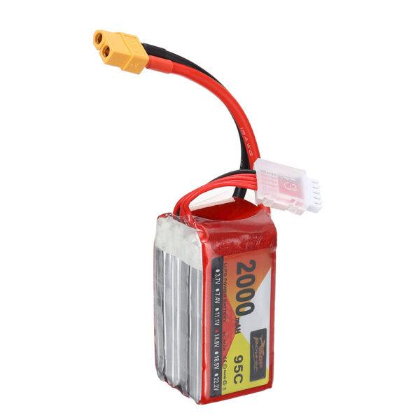 ZOP Power 14.8V 2000mAh 95C 4S LiPo Battery XT60 Plug for RC Drone - Image 6