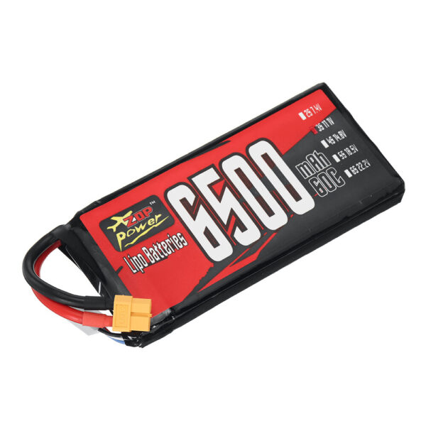 ZOP Power 3S 11.1V 6500mAh 60C 72.15Wh LiPo Battery XT60 Plug for RC Car Vehicles - Image 3