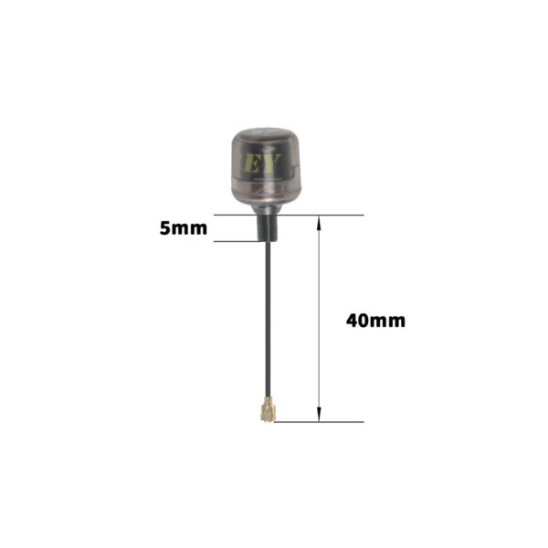 FlyFishRC Osprey 5.8Ghz 40mm Ipex UFL RHCP Stubby Antenna for FPV Racing RC Drone - Image 1