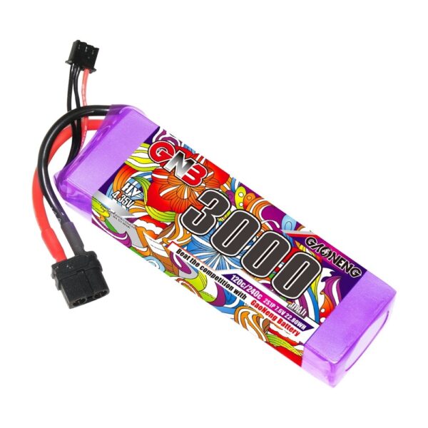 Gaoneng GNB 7.6V 3000mAh 120C 2S LiHV Lipo Battery XT60 / XT90 Plug for Helicopter RC FPV Racing Drone - Image 1