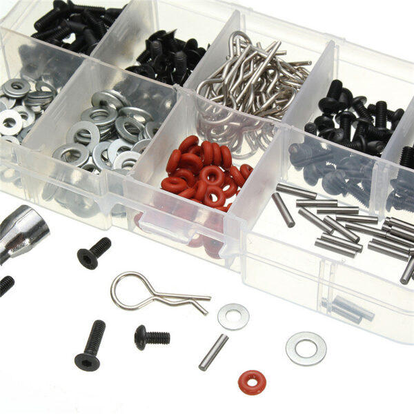 270PCS Set Screws Box Repair Tool Kit For HSP 1/10 RC Car Parts - Image 5