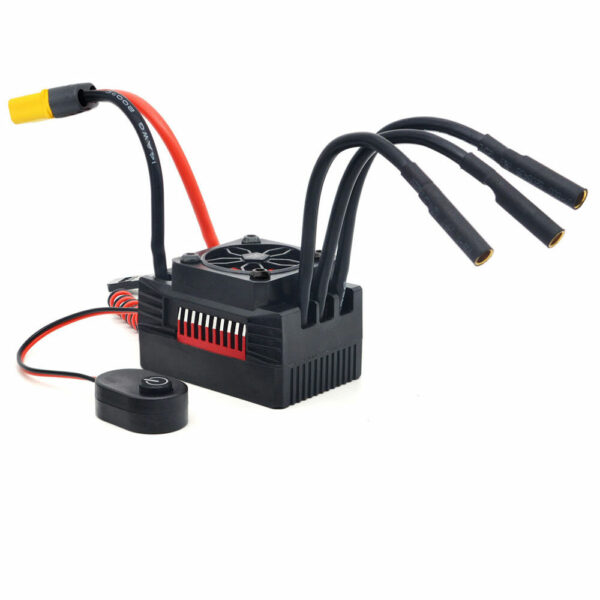 Surpass Hobby Rocket V2 Waterproof 60A Brushless ESC for 1/10 RC Car Vehicles Model Parts - Image 2