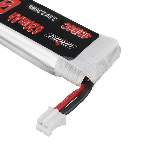 5Pcs URUAV 3.8V 620mAh 40C/80C 1S HV 4.35V Lipo Battery PH2.0 Plug for EMAX Tinyhawk III Plus FPV Racing Drone - Image 7