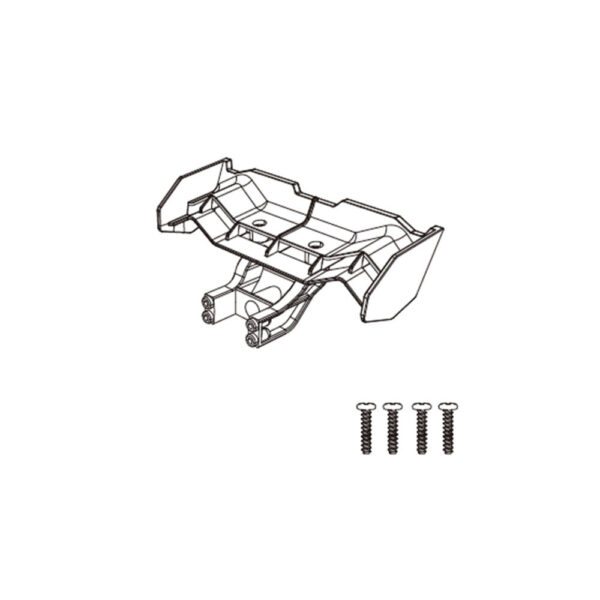 MJX 14210 RC Car Head-up Wheel Tail Spolier Spart Parts 14120 1412A - Image 1