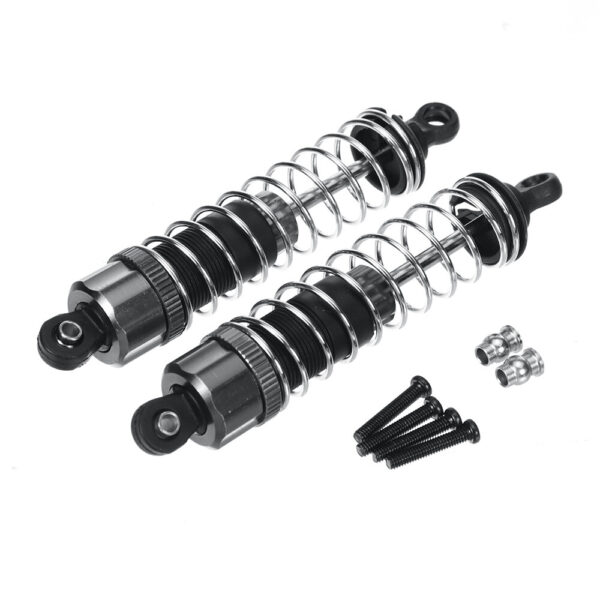 2PCS HBX 2996A 1/10 RC Car Parts Aluminum Cap Oil Filled Shock Absorber Damper Vehicles Models Spare Accessories T2100 - Image 2