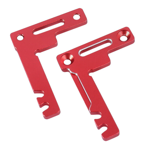 1/10 Tamiya Aluminum Alloy Short Battery Holder Kit TT02 TT02B RC # TATT-075 - Image 3