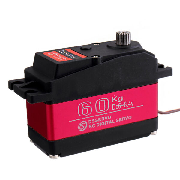 DSSERVO DS5160 HV 60kg 180/270 18T Metal Gear Digital Servo For 1/5 Redcat HPI Baja 5B SS RC Car Compatible SAVOX-0236 LOSI XL 5T - Image 4