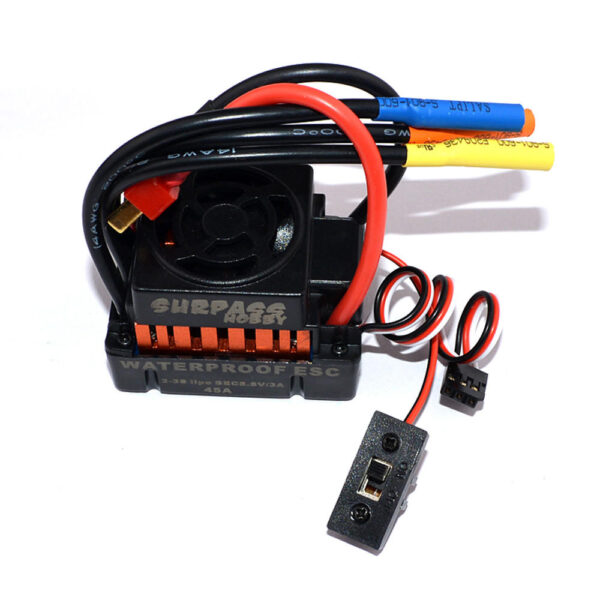 Surpass Hobby Waterproof F540 3000KV Brushless Motor +45A ESC For 1/10 Rc Car Parts - Image 7