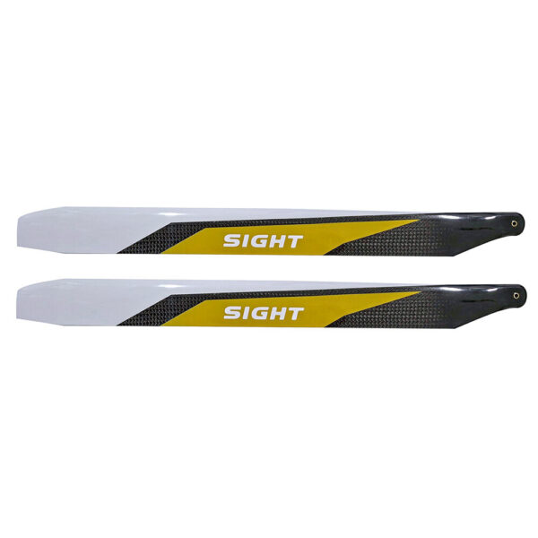 SIGHT 325mm /360mm /380mm /550mm /600mm RC Helicopter Spart Parts Carbon Fiber Propeller Main Blade - Image 4