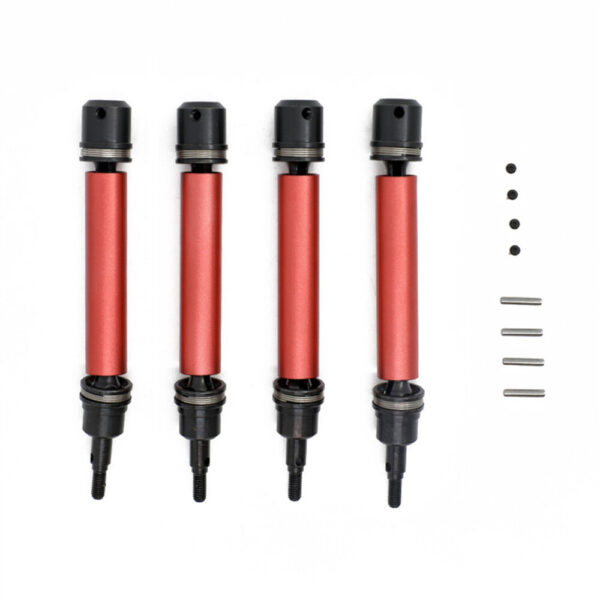 4PCS Upgraded CVD Universal Drive Shaft Front Rear for ARRMA 1/10 Granite Senton BIG ROCK VORTEKS Typhon RC Car Vehicles Models Parts - Image 1