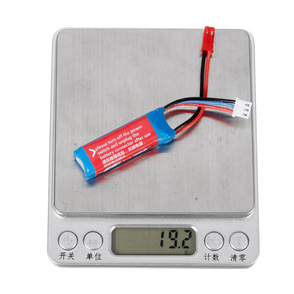 Wltoys 284161 284010 284131 K989-60 Original 7.4v 400mAh 20C 2S JST Plug Li-ion Battery for K969 K989 1/28 RC Car - Image 4