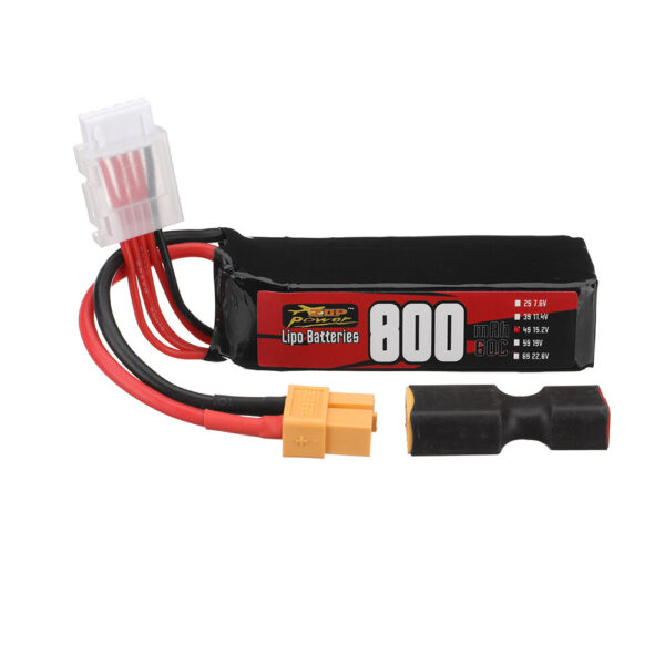 ZOP Power 4S 15.2V 800mAh 60C 11.84Wh LiPo Battery XT60 Plug for RC FPV Racing Drone Airplane Helicopter - Image 8