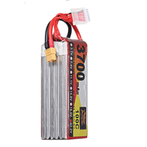 ZOP Power 22.2V 3700mAh 100C 6S Lipo Battery XT60 Plug for for FPV RC Drone - Image 7