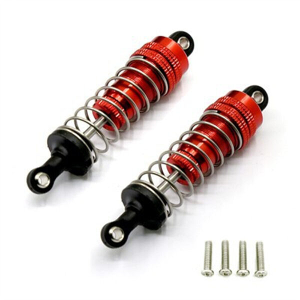 2pcs Upgraded Front Rear Shock Absorber For MJX 16207 16208 16209 16210 RC Car Parts - Image 1