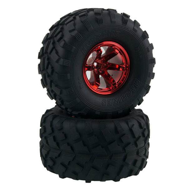 4Pcs Austar Wheel Tires Plastic Wheel Rims for 1/10 RC Crawler HSP HPI Car Parts - Image 4