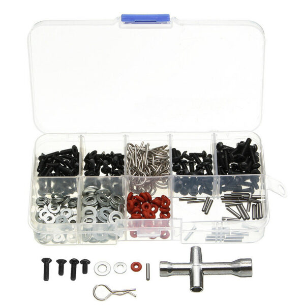 270PCS Set Screws Box Repair Tool Kit For HSP 1/10 RC Car Parts - Image 1