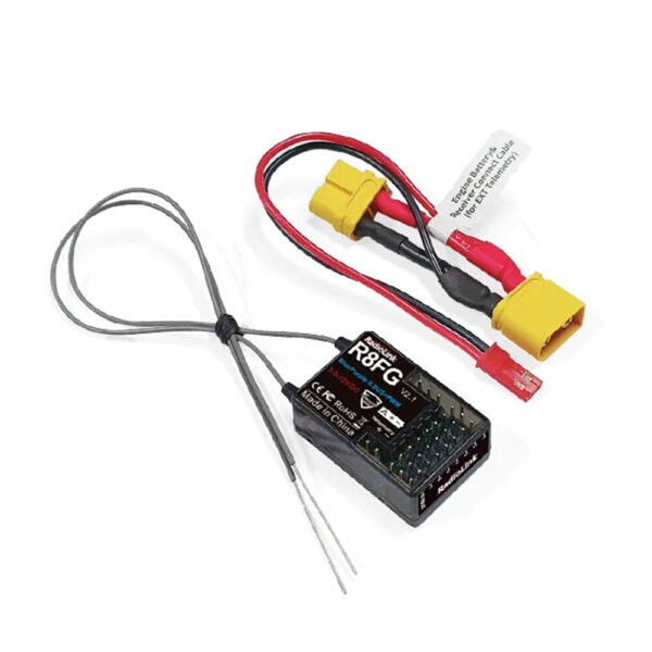 Radiolink R8FGH 2.4GHz 8CH Telemetry Gyro Receiver for RC Airplane Car Boat Robot - Image 4