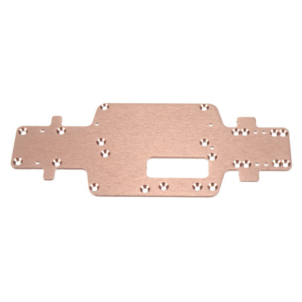 Wltoys 284161 1/28 RC Car Metal Chassis Bottom Plate 2555 Vehicles Models Spare Parts - Image 1