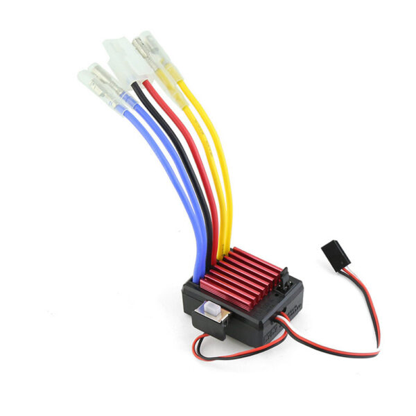 Waterproof Brushed ESC 60A/80A for 103BK 108BK RC Climbing Car and Boat Model ESC Tamiya Plug - Image 1