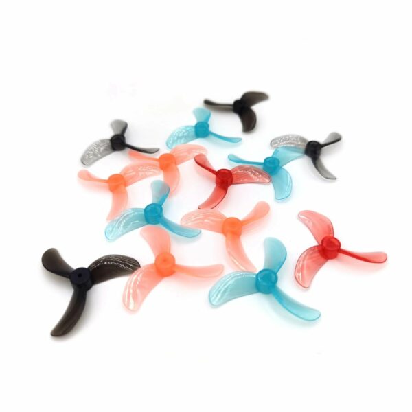 4Pairs Gemfan 1608 40mm 3-Blade PC Propeller 1mm/1.5mm for FPV Freestyle 1S Tinywhoop Drone - Image 1