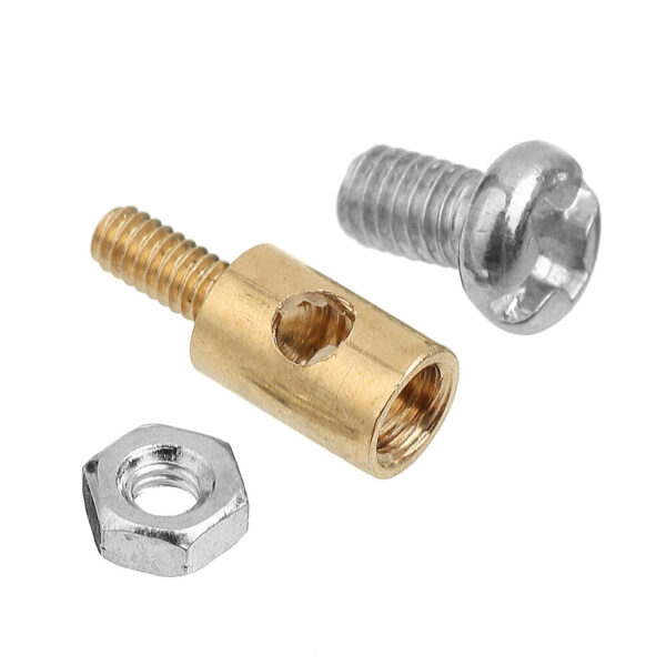 1.3mm 1.8mm 2.1mm 2.5mm 3.1mm Adjustable Pushrod Connectors Linkage Stoppers For RC Airplane - Image 4