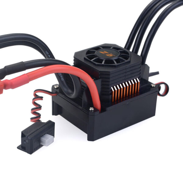 ZD Racing EX07 1/7 RC Drift Car Spare 150A Brushless ESC Dual Battery Plug 8604 Vehicles Model Parts - Image 1