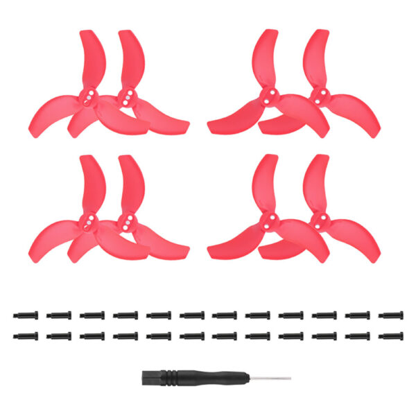 2/ 4 Pairs 3032S 3032 3 Inch 3-Blade Lightweight Propeller with Screws Screwdriver for DJI Avata 2 - Image 2