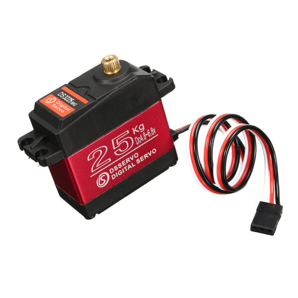 DSSERVO DS3225MG 25KG Waterproof Metal Gear Digital Servo For 1/8 1/10 1/12 RC Cars - Image 5