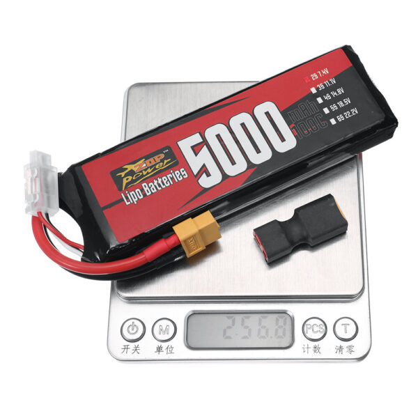 ZOP Power 2S 7.4V 5000mAh 100C 37Wh LiPo Battery XT60 Plug for RC Car Airplane Helicopter - Image 9