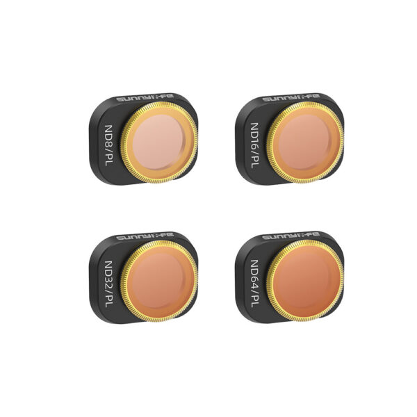 Sunnylife Camera Lens Filter Adjustable UV CPL ND4 ND8 ND16 ND32 ND4/PL ND8/PL ND16/PL ND32/PL Combo Set for DJI Mini 4 PRO RC Drone Quadcopter - Image 8