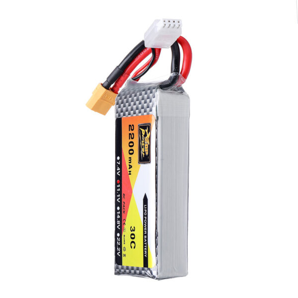 ZOP Power 11.1V 2200mAh 30C 3S Lipo Battery XT60 Plug - Image 5