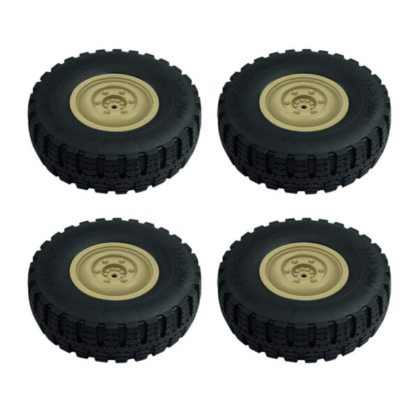 4PCS LDR/C LDP06 1/12 Unimog RC Car Spare Tires Wheels L0049G L0049Y Vehicles Models Parts Accessories - Image 5