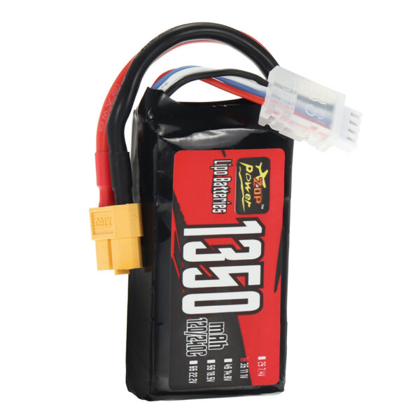 ZOP Power 3S 11.1V 1350mAh 120/240C 14.985Wh LiPo Battery XT60 Plug for RC FPV Racing Drone Helicopter Airplane Quadcopter - Image 5