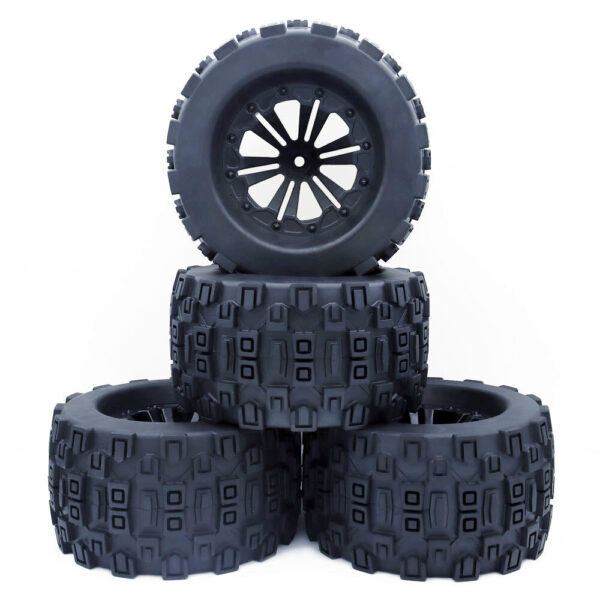 4PCS ZD Racing 1/10 Truck Universal Wheel Tire for HPI HSP Savage XS TM Flux RC Car Parts - Image 5