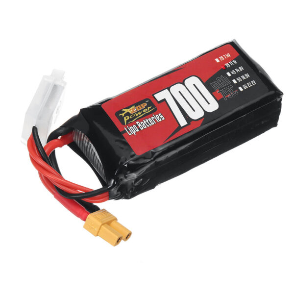 ZOP Power 3S 11.1V 700mAh 75C 7.77Wh LiPo Battery XT30 Plug for RC Helicopter Aiplane FPV Racing Drone - Image 2