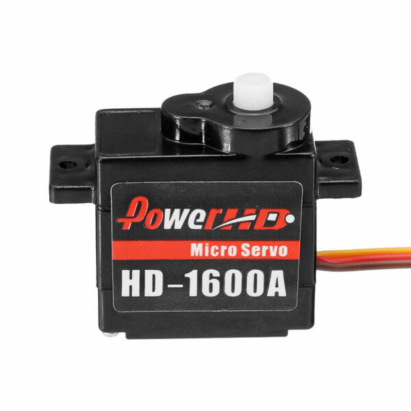 Power HD 1600A 1.3KG 6g Micro Servo Compatible with Futaba JR Airplane RC Model - Image 1