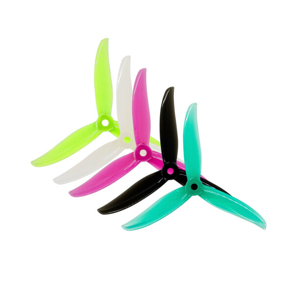 2Pairs Gemfan SBANG 4934 4.9x3.4x3 3-Blade M5 Mounting Hole PC Propeller for FPV RC Racing Drone - Image 1