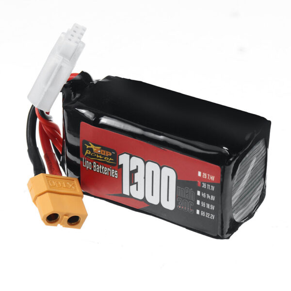 ZOP Power 3S 11.1V 1300mAh 30C 14.43Wh LiPo Battery XT60 Plug for RC Drone FPV Racing - Image 3