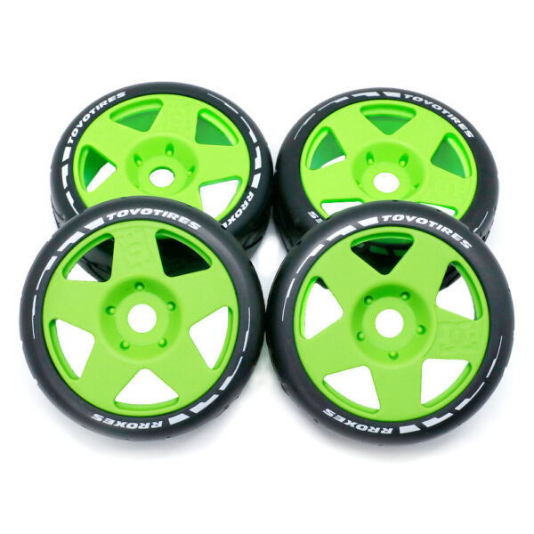 4PCS 1/8 Rally Drift On-Road Tires Wheels 17mm Hex for ARRMA INFRACTION LIMITLESS FELONY F1 ZD RC Car Vehicles Model Parts - Image 8