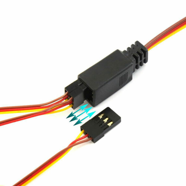 1PCS 1to 2 /1 to 3 /1 to 4/1 to 5/1 to 6 RC Servo Extension Wire Cable for RC Model Car Model Ship Model Aircraft Model Use - Image 2