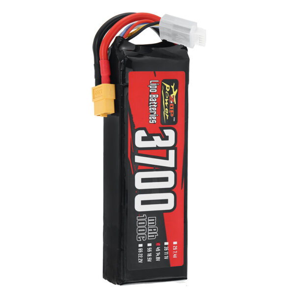 ZOP Power 4S 14.8V 3700mAh 100C 54.76Wh LiPo Battery XT60 Plug for RC Car - Image 6