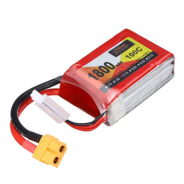 ZOP Power 11.1V 1800mAh 100C 3S  LiPo Battery XT60 Plug for RC Drone - Image 3