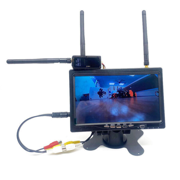 EWRF 5.8G 48CH Wireless AV FPV Receiver Module Support 5-36V with OLED Screen for FPV Monitor RC Drone - Image 6