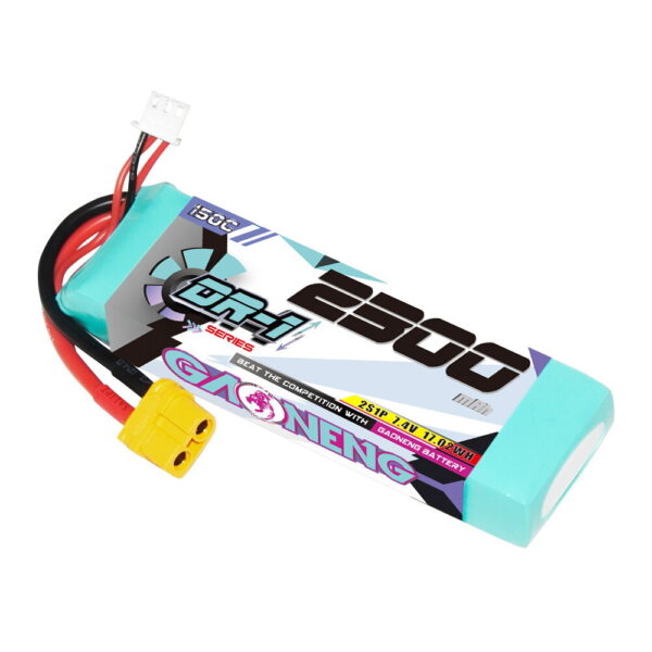 Gaoneng GNB 7.4V 2300mAh 150C 2S LiPo Battery XT60 Plug T Plug for RC Car Airplane Helicopter - Image 2