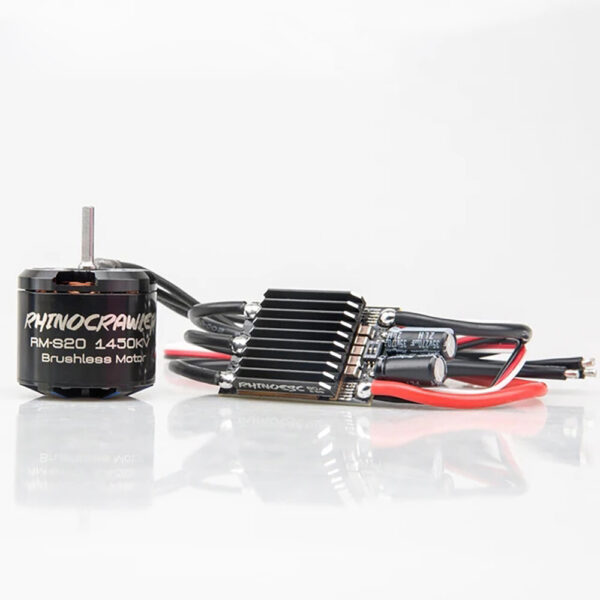 RhinoCrawler RM-S20 Brushless Motor for 1/8 1/10 AM32 ESC80A RC Crawler Car LCG Chassis Axial SCX10 TRX4 MOA RC Car Parts - Image 4