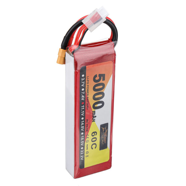 ZOP Power 11.1V 5000mAh 60C 3S LiPo Battery XT60 Plug for RC Drone - Image 5