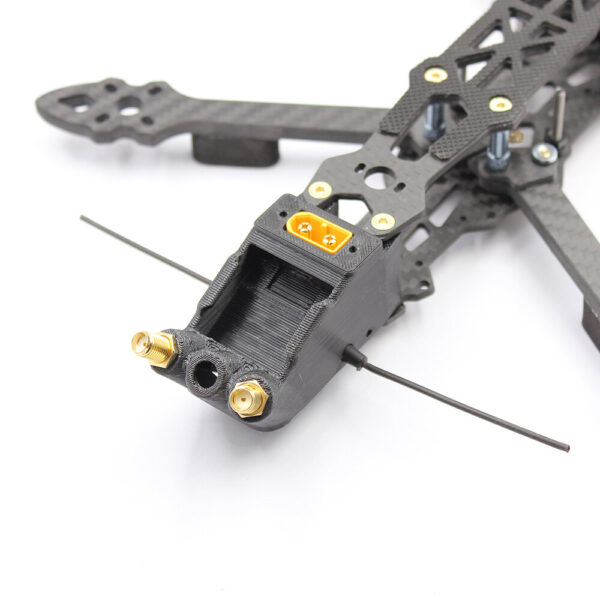 Universal Antenna Mount Bracket Suitable for Mark 4/5/6/7 inch FPV RC Racer Drone - Image 1