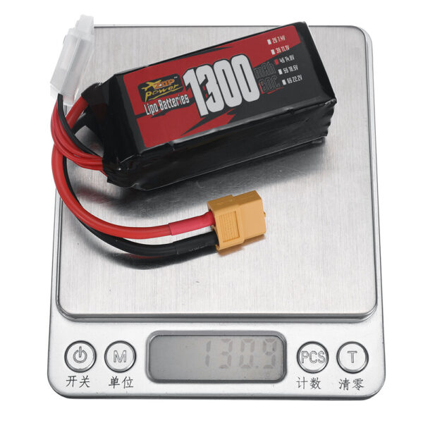 ZOP Power 4S 14.8V 1300mAh 60C 19.24Wh LiPo Battery XT60 Plug for RC Drone - Image 9