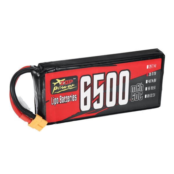 ZOP Power 3S 11.1V 6500mAh 60C 72.15Wh LiPo Battery XT60 Plug for RC Car Vehicles - Image 5