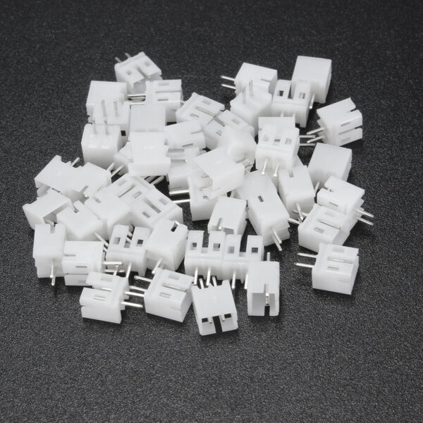 Excellway 100Pcs Mini Micro JST 2.0 PH 2Pin Connector Plug With 120mm Wires Cables - Image 3